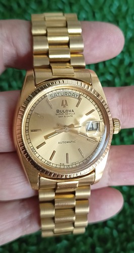 Orologio vintage bulova super - vintage,